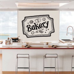 Αυτοκόλλητο Τοίχου - Bakery 01